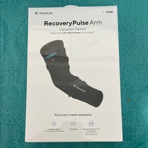 Therabody RecoveryPulse Arm Device in Black - Large